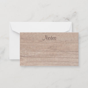 Handschrift Elegante Natürliche Holz-Optik Vorlage