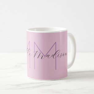 Handschrift für Initialen moderner Minimalistische Kaffeetasse
