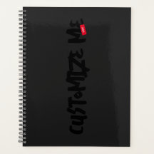 Handschrift für schwarze Tone-on-Tone-Marker