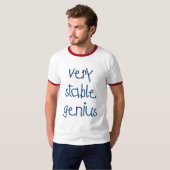 Handschrift für sehr stabile Genius-Kinder T-Shirt (Vorne ganz)