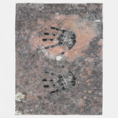 Handschrift - Gesprächsstege, New Mexico Fleecedecke (Vorderseite)