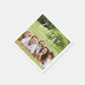 Handschrift glauben | serviette (Ecke)