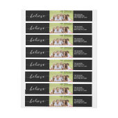 Handschrift glauben | Urlaub Foto Rücksendeadresse (Bogen)