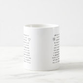 Handschrift Kaffeetasse (Mittel)