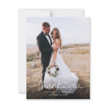 Handschrift mit Herz-Foto Hochzeit