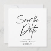 Handschrift Save the Date Einladung (Vorderseite)