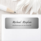 Handschrift Schlicht Minimalistisch Beruflich Grau (Insitu)