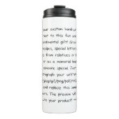 Handschrift Thermosbecher (Vorderseite)