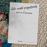 Handschrift Typografie Datum nächtliche Vorschläge
