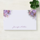 Handschrift von eleganten Blume für Ölfarbenvorlag Post-it Klebezettel (Büro)