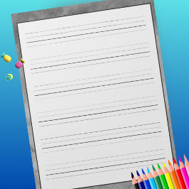 Handschriftenblätter Moderne graue Wasserfarbe Notizblock