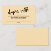 Handschriftenleser-Raffelschein-Lichtpfirsich Begleitkarte (Vorne/Hinten)