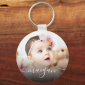 Handschriftenschrift für benutzerdefinierte Baby-F Schlüsselanhänger (Vorderseite)