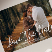 Handschriftlich | FOTO SAVE THE DATE Einladung