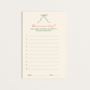 Handschriftlich herunterladen Wo waren sie Spiele? Poster