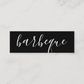 handschriftlich mini visitenkarte (Vorderseite)