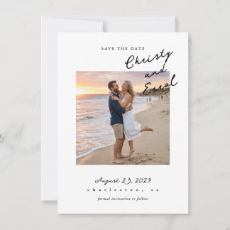 Handschriftlich Save The Date