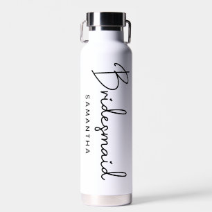 Handschriftliche Unterschrift Personalisierte Brau Trinkflasche