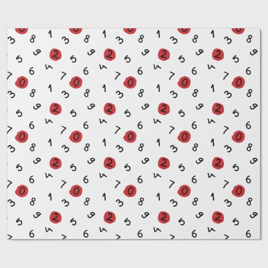 Handschriftmuster Geschenkpapier (Flach)