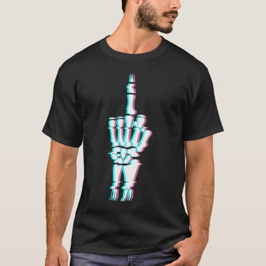 Handschuh-Effekt des Teufels T-Shirt (Vorderseite)