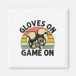 Handschuhe An Spiel An Boxer Sport Kraft Gym Athle Magnet
