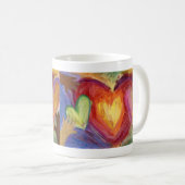 Handschuhe & Herz Diversity Liebe Art Custom Kaffe Kaffeetasse (VorderseiteRechts)