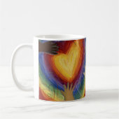 Handschuhe & Herz Diversity Liebe Art Custom Kaffe Kaffeetasse (Links)