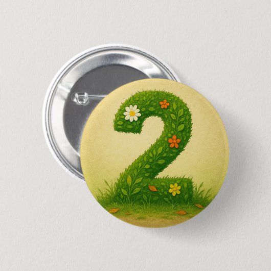 Handschuhe Nummer 2 Button (Vorne & Hinten)
