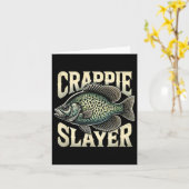 Handschuhschwindler-Fishing-Geschenke für Angler Karte (Gelbe Blume)