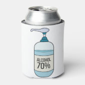 Handseilgel mit 70% Alkohol Dosenkühler (Kanne Vorderseite)