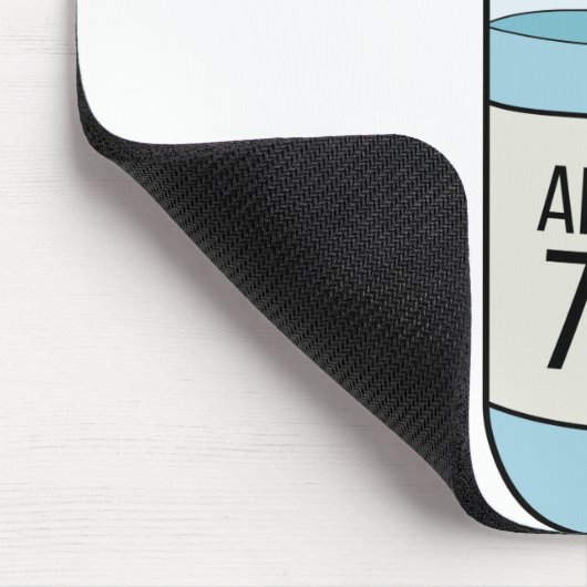 Handseilgel mit 70% Alkohol Mousepad (Ecke)