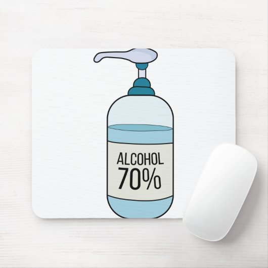 Handseilgel mit 70% Alkohol Mousepad (Mit Mouse)