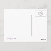 Handshadow Flying Vögel Illusion Surreal Art Postkarte (Rückseite)