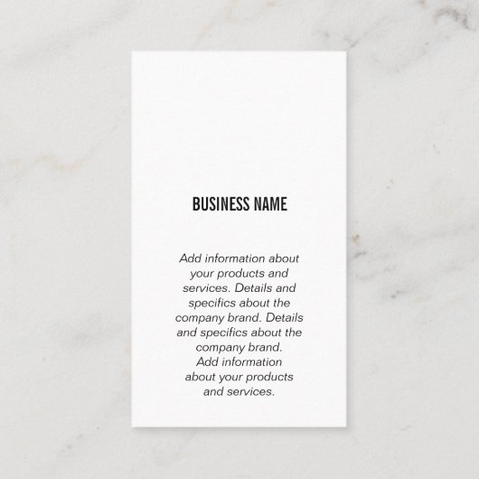 Handshake Deal | Finanzdiagramme Visitenkarte (Rückseite)