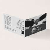 Handshake, Firmenlogo/Foto, Business & Finance Visitenkarten (Vorderseite)