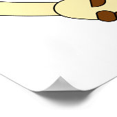 Handshake-Logo gegen Rassismus Poster (Ecke)