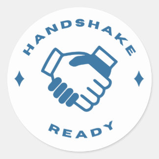 Handshake Ready Aufkleber