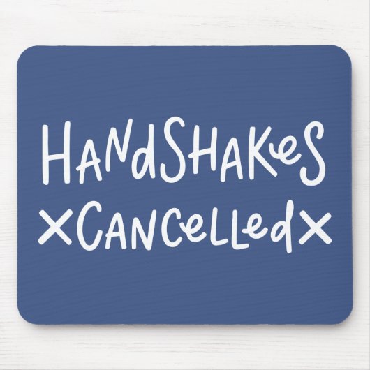 Handshakes abgebrochen mousepad (Vorne)