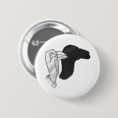 Handsilhouette Kamel Button (Vorne & Hinten)