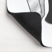 Handsilhouette Kamel Mousepad (Ecke)