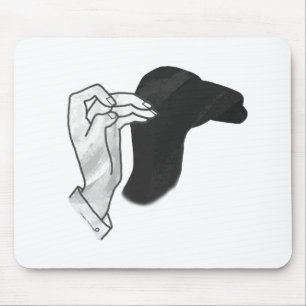 Handsilhouette Kamel Mousepad