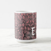 Handskizze Design Personalisierte Kaffee-Tasse Kaffeetasse (Mittel)