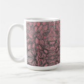 Handskizze Design Personalisierte Kaffee-Tasse Kaffeetasse (Links)