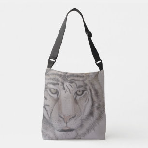 Handskizze Tiger-Tasche Tragetaschen Mit Langen Trägern