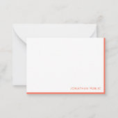 Handskriptmonogramm-Elegante Einfache Vorlage (Vorderseite)