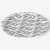 Handskriptzeit der Liebe Pappteller (Schrägansicht)