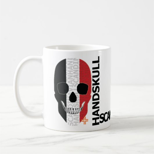 HANDSKULL Ägypten Classic Tasse O4 (Links)