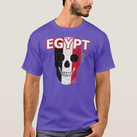 HANDSKULL Ägyptischer T - Shirt B2 (Vorderseite)