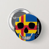 HANDSKULL Åland - Schaltfläche Button (Vorne & Hinten)