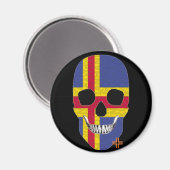 HANDSKULL Alunder Magnet B2 (Vorderseite/Rückseite)